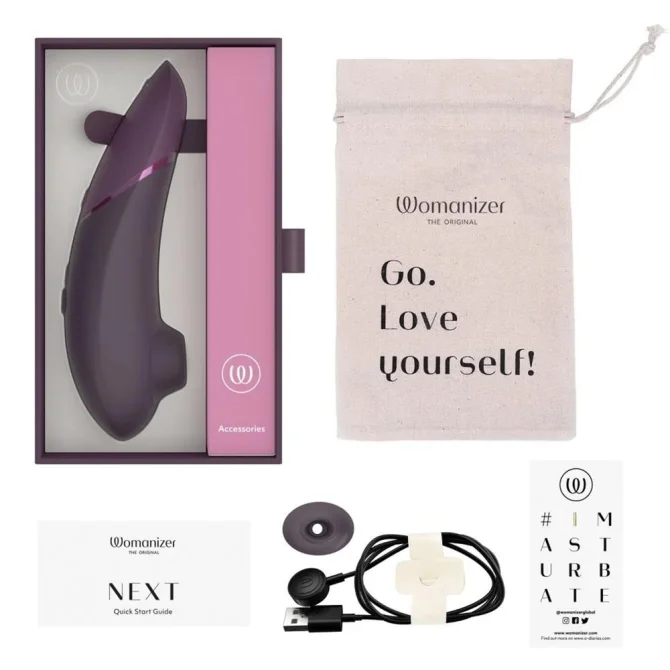 Womanizer Next stimulátor klitorisu - Dark purple