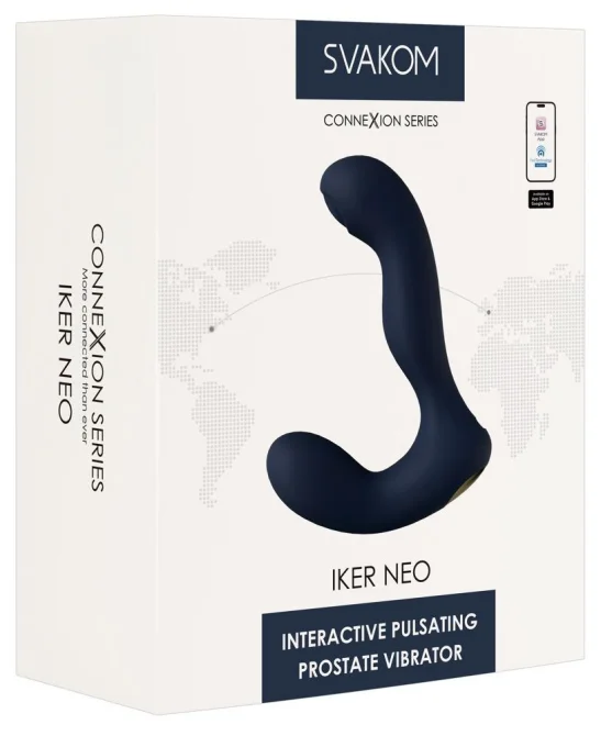 Svakom Iker Neo stimulátor prostaty - modrý