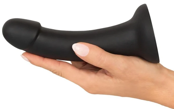 Strap-on set nohavičky a dildo - čierny