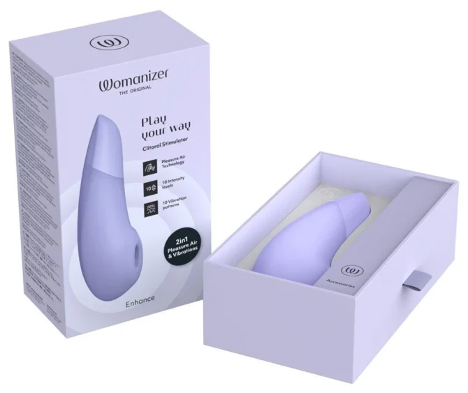 Womanizer Enhance stimulátor na klitoris - Lilac