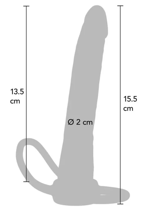Hidden Desire Extreme Análne dildo pre vaginálnu aj análnu stimuláciu
