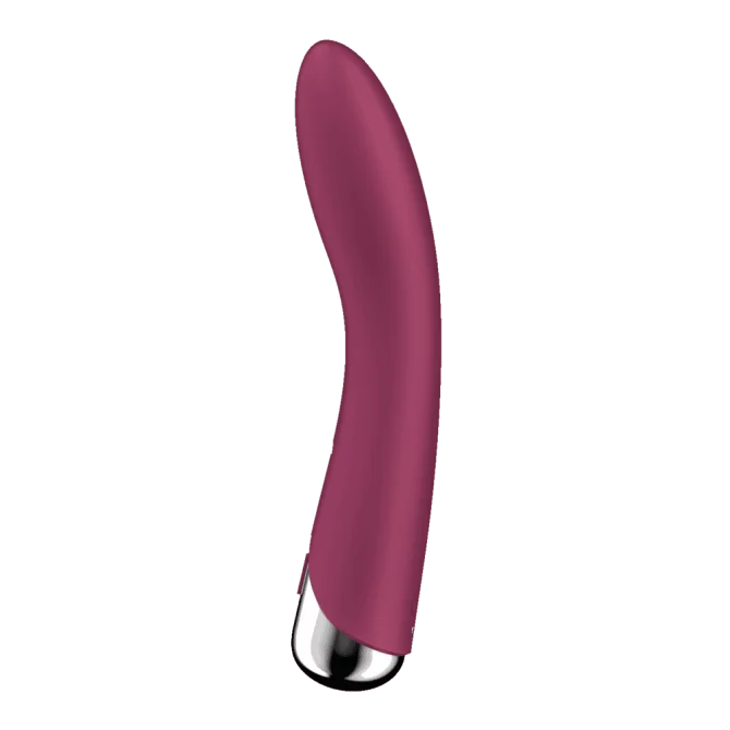 Satisfyer Spinning Vibe 1 vibrátor - vínový