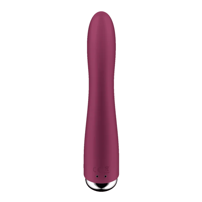 Satisfyer Spinning Vibe 1 vibrátor - vínový