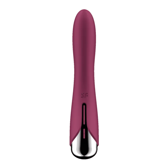 Satisfyer Spinning Vibe 1 vibrátor - vínový