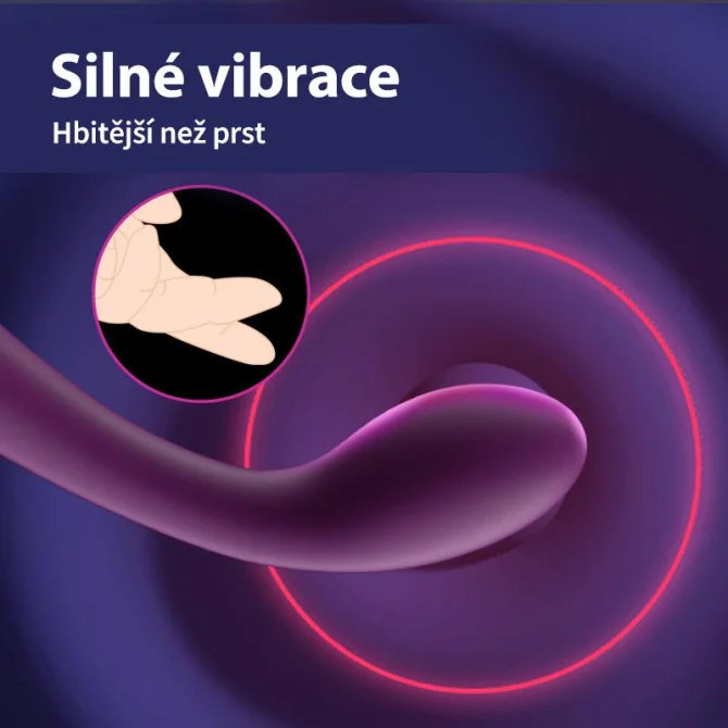 BASIC X Tina vibrátor na bod-G