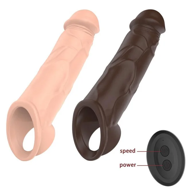 BASIC X vibračný návlek na penis telový