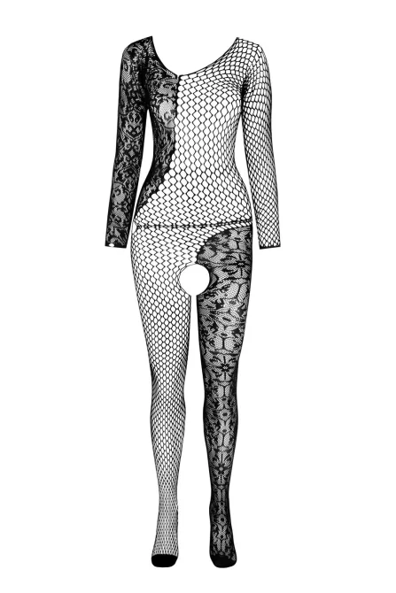 Passion bodystocking BS107 čierny