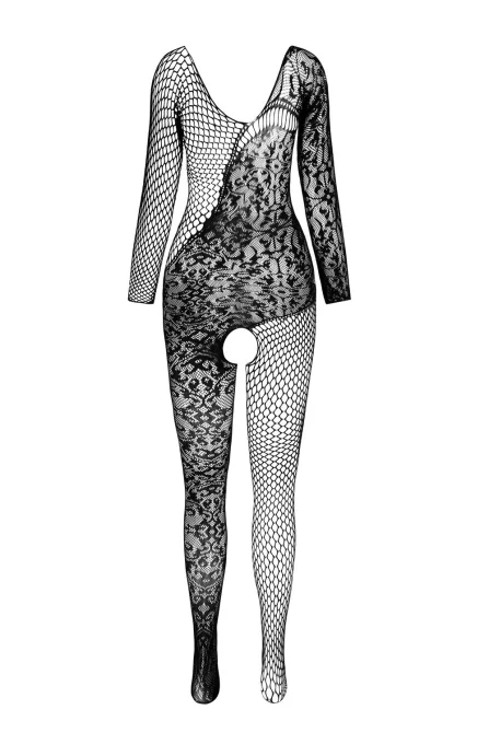 Passion bodystocking BS107 čierny