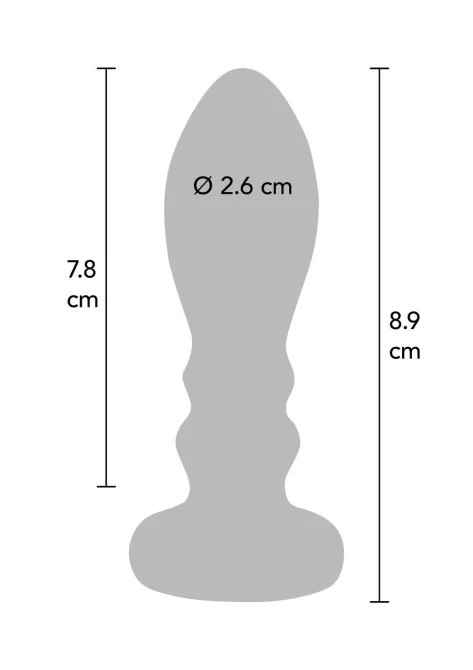 Buttocks vibračný análny kolík M