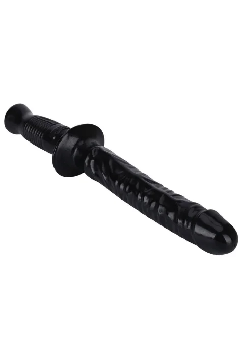 Get Real The Manhandler dildo s rukoväťou - čierne