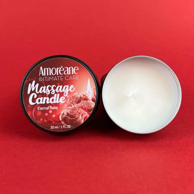 Amoréane masážna sviečka Eternal Rose 30 ml