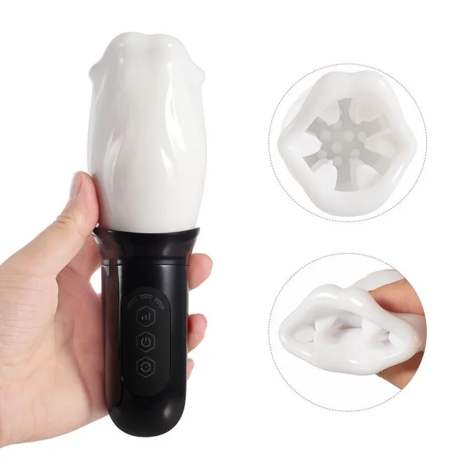 BASIC X Oral sex rotačný masturbátor