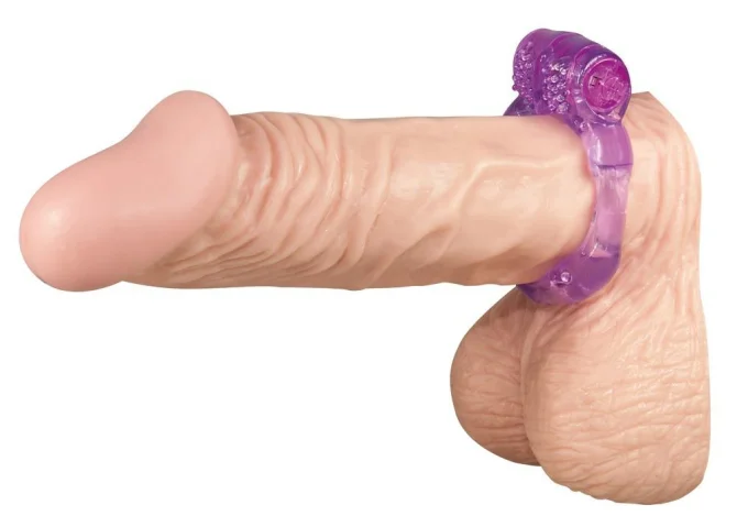 One Time Vibračný erekčný krúžok - ružový