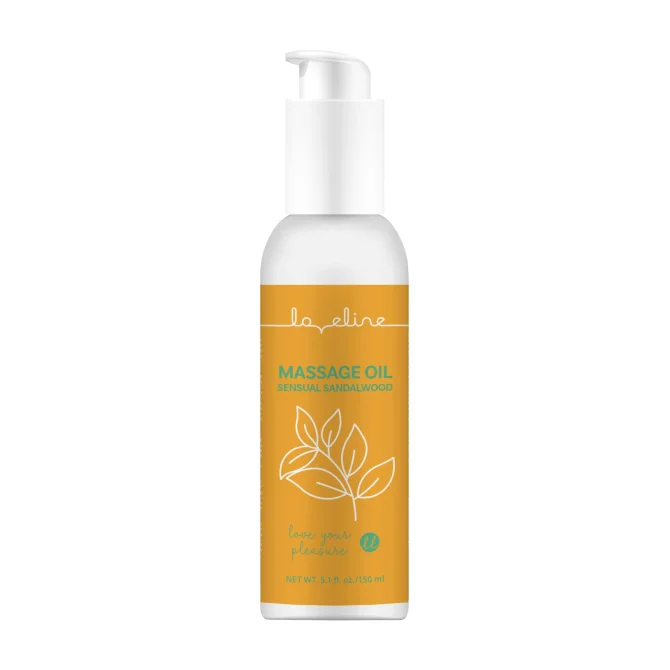 Loveline Masážny olej 150 ml - Sensual Sandalwood
