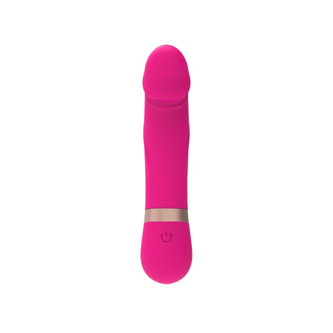 Lucius dobíjecí realistický minivibrátor ružový