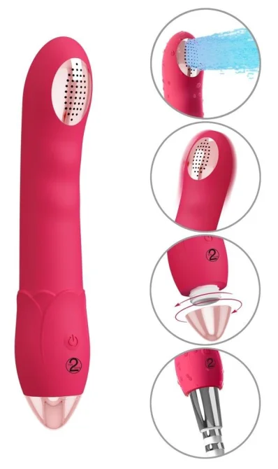 Showers to orgasm Sprchová hlavica - vibrátor 2v1