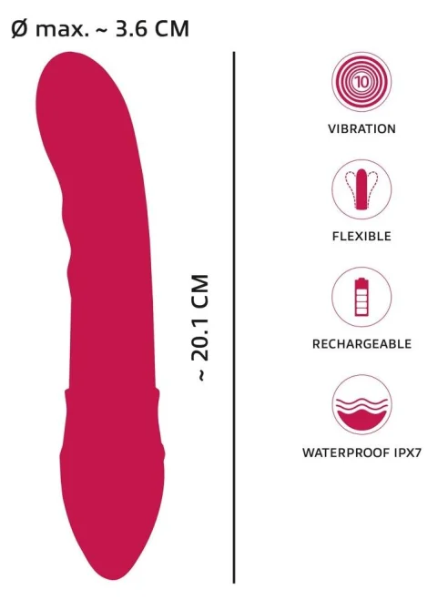 Showers to orgasm Sprchová hlavica - vibrátor 2v1