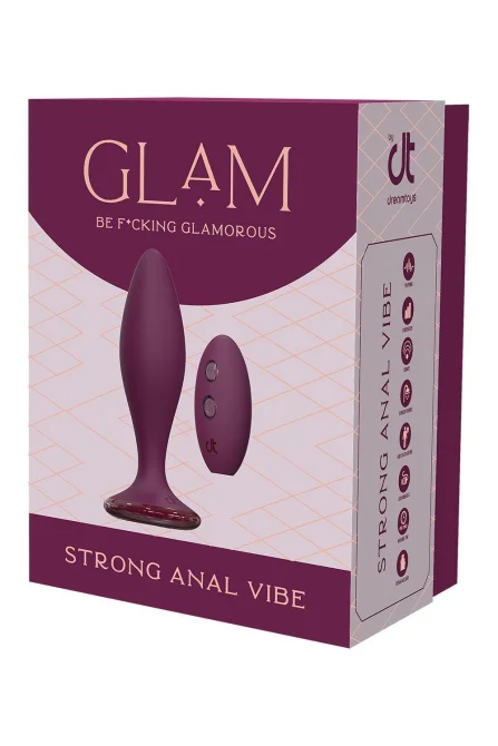 Glam Strong vibračný análny kolík