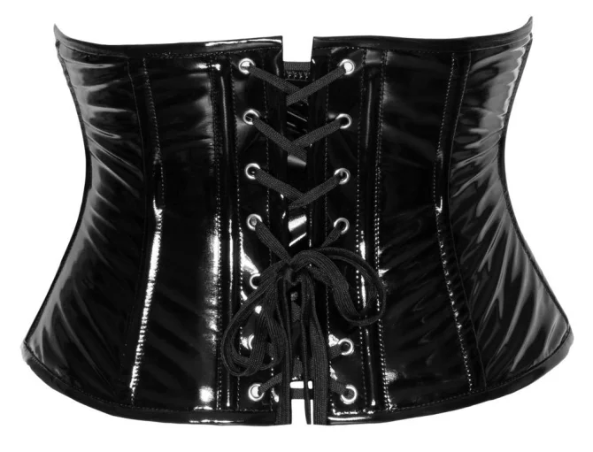 Black Level Vinyl cincher korzet: S