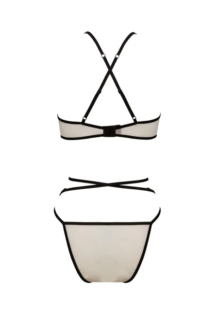 Passion Chika set - krémovo biela