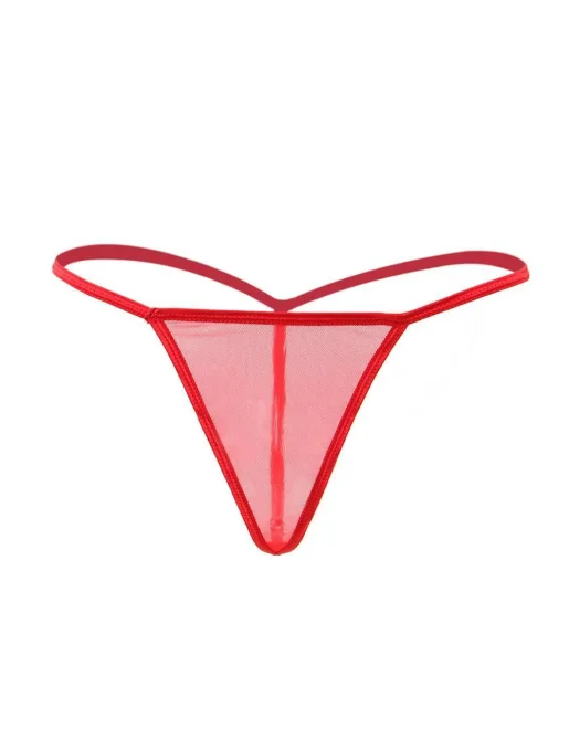 Wanita Gloria podväzkový pás a tanga nohavičky červené