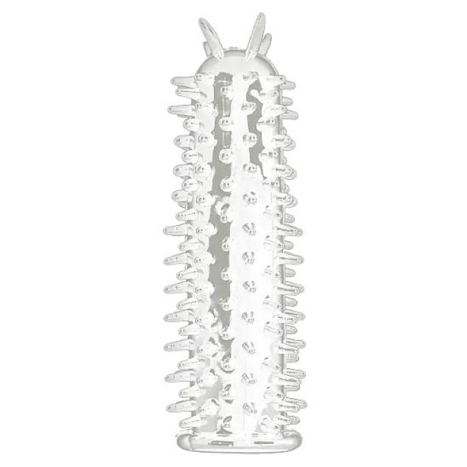 Spiky Penis Extension návlek na penis - čirý