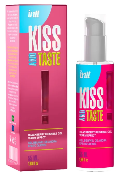 intt Kiss and taste! Sľúbateľný gél s hrejivým efektom 55 ml