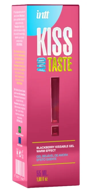 intt Kiss and taste! Sľúbateľný gél s hrejivým efektom 55 ml