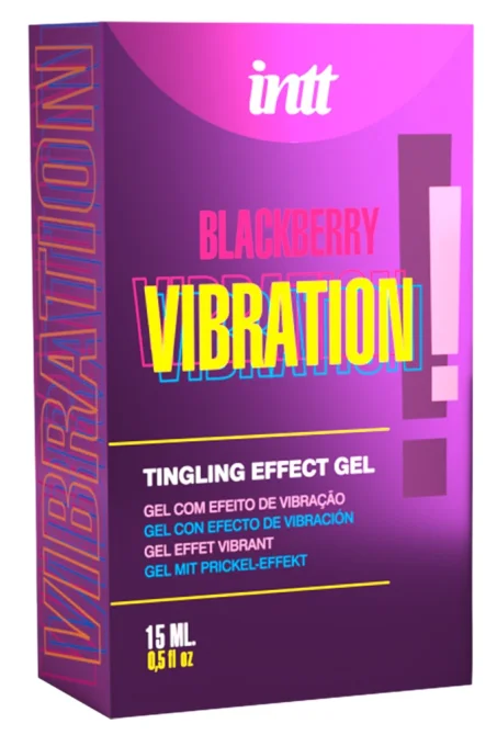 intt Vibration Black berry Stimulačný gél 15 ml