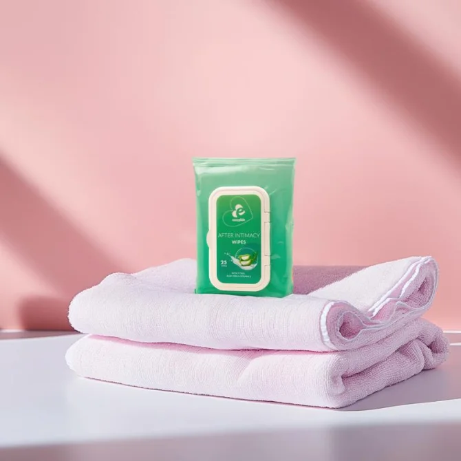 EasyGlide Vlhčené čistiace obrúsky 25 ks