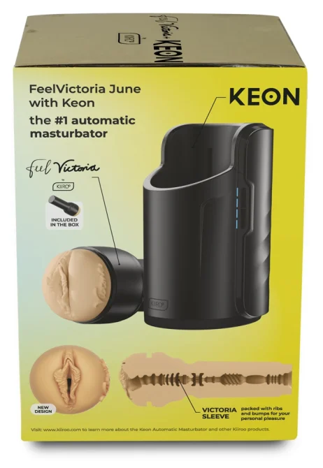 Kiiroo Keon Combo set s masturbátorem Feel Victoria June