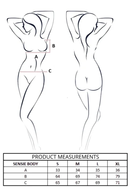 Passion SENSIE body Burgundy S