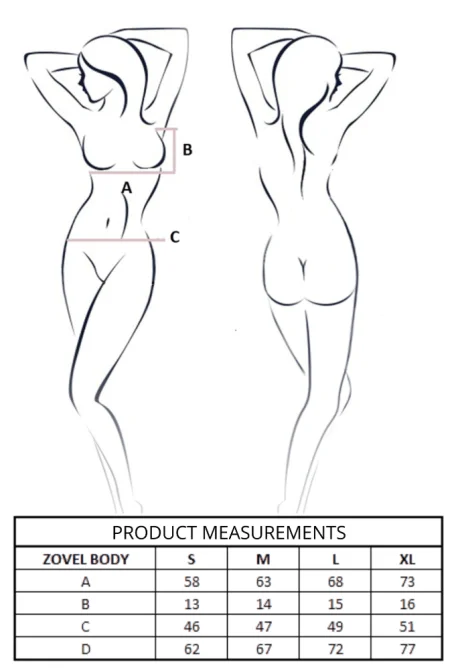 Passion ZOVEL body čierne