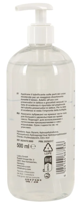 Just Glide Toy lubrikačný gel 500 ml