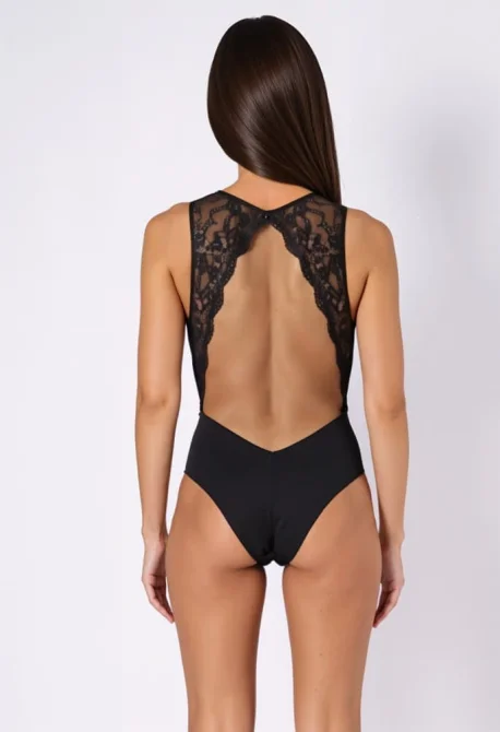 Passion EVALIE body - čierne XL