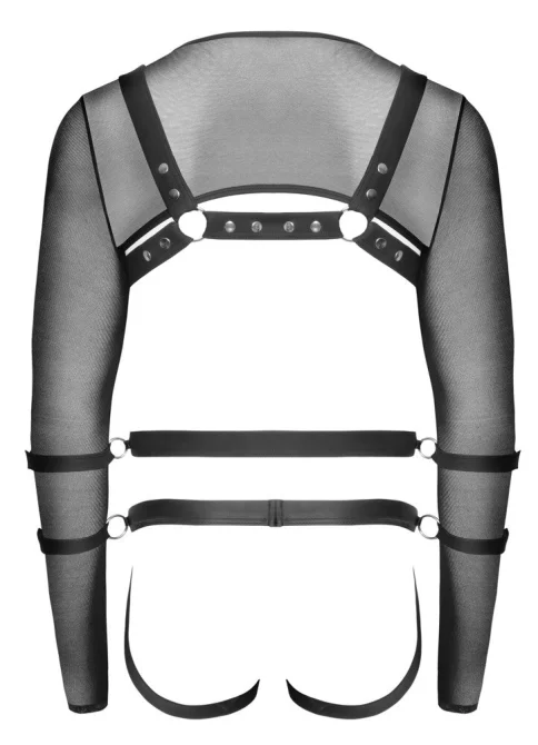 Svenjoyment Bondage Pánsky 3-dielny set čierny M