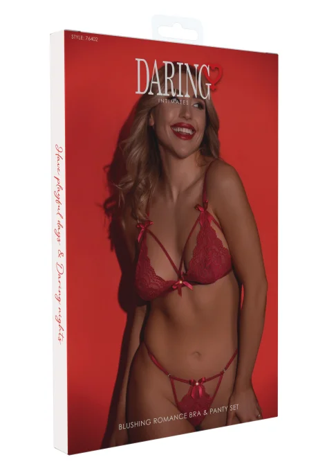 Daring Intimates Blushing Romance 2-dielny set S/M