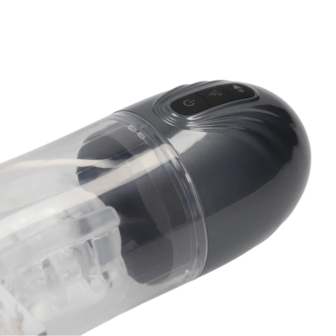 Pumped SonicPull Vibračný masturbátor s vákuovou stimuláciou Gun Metal