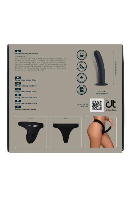 Ivy Strap-On kalhotky s dildem XXL
