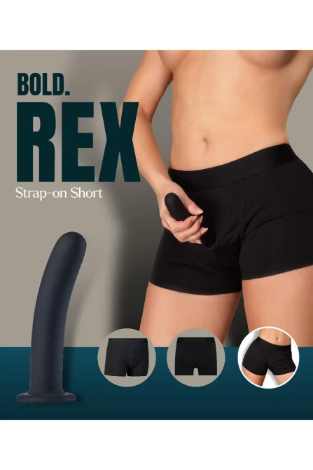 Rex Strap-On šortky s dildem XL