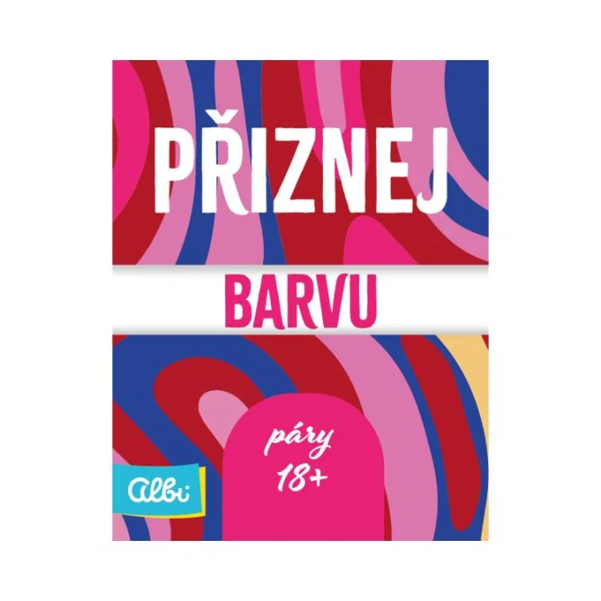 Albi Priznaj farbu- páry 18+ kartová hra