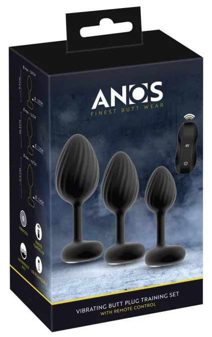 ANOS RC Set vibračných análnych kolíkov