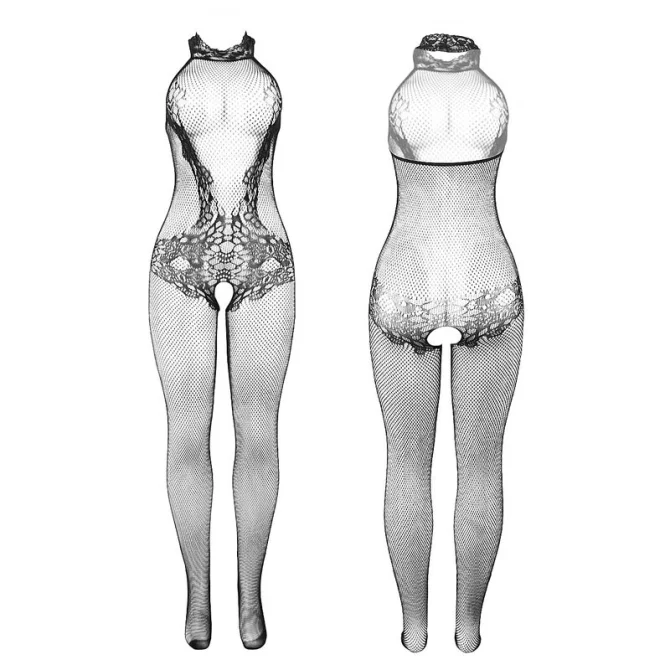 Subblime 951801 bodystocking - čierny