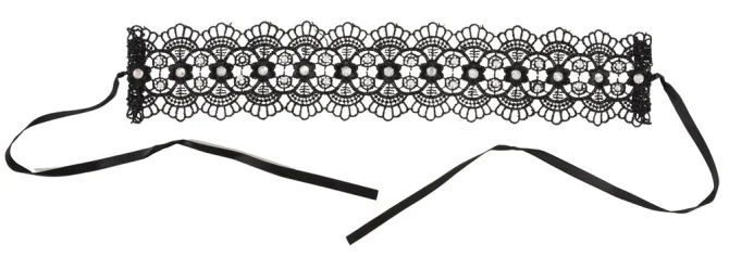 Cottelli Accessoires Choker Čipkový obojok