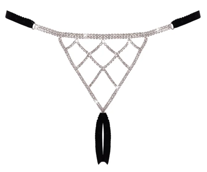 Cottelli Lingerie Tanga - kamienková ozdoba