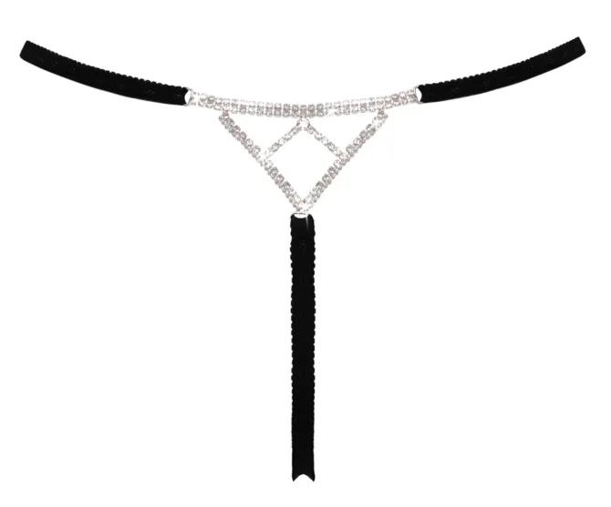 Cottelli Lingerie Tanga - kamienková ozdoba