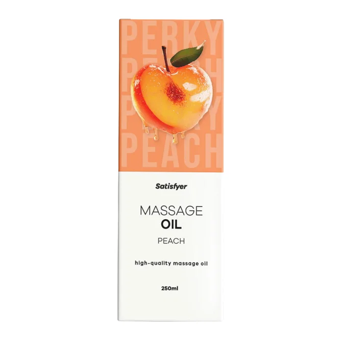 Satisfyer masážny olej Peach 250 ml