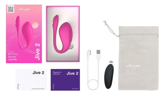 We-vibe Jive 2 vibračné vajíčko - Electric pink