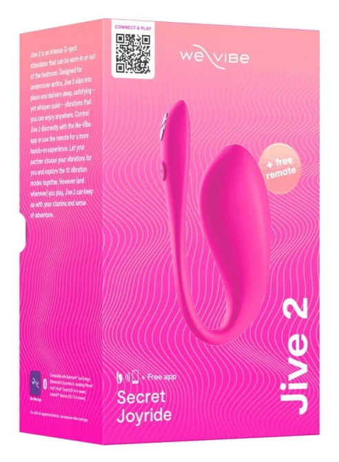 We-vibe Jive 2 vibračné vajíčko - Electric pink