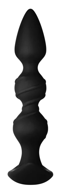 FORTO F-42R anální korále - černé